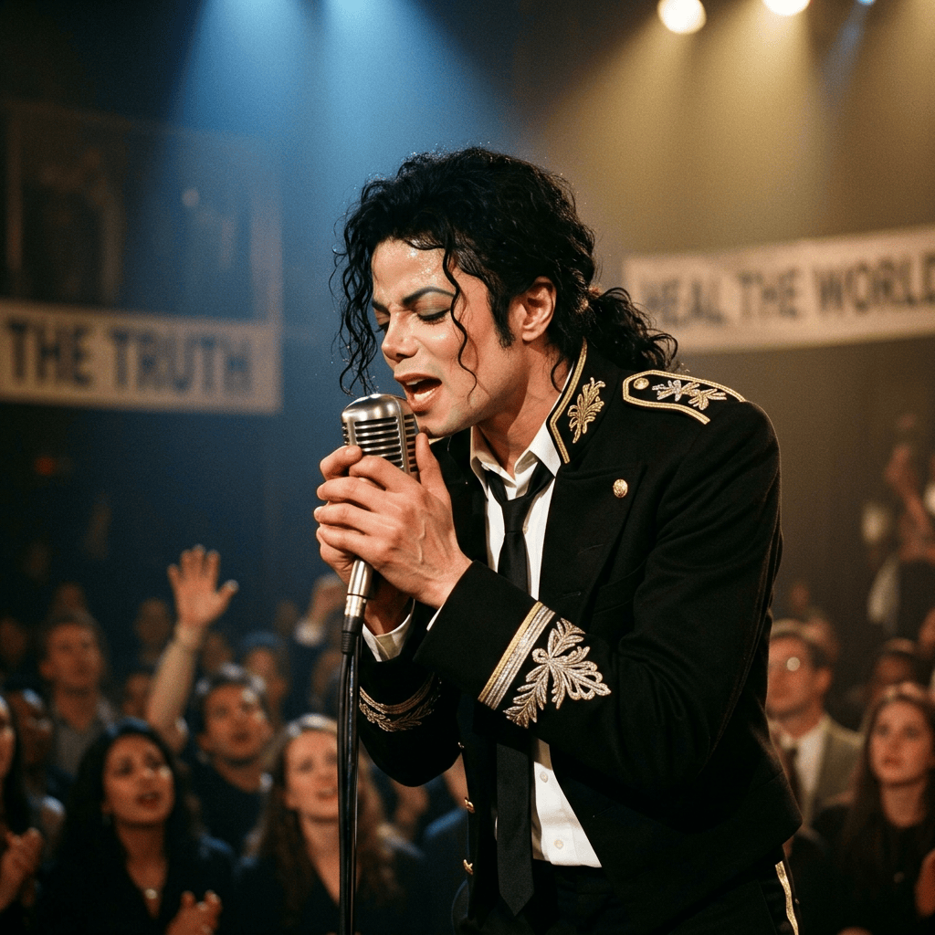 Michael Jackson singing about truth